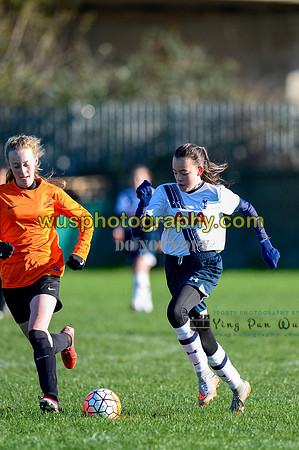20151122-112738 Tottenham Hotspur Girls U13 v Alexandra Park Girls U14 North