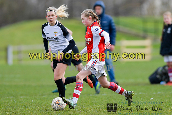 20220305-141031 London Bees Academy U14 v Arsenal FC Girls U13