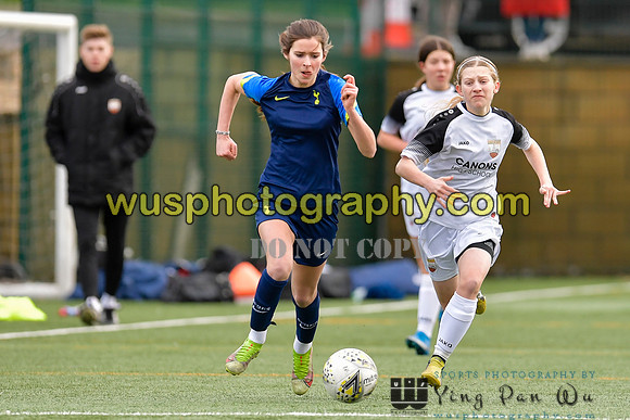20220129-143858 London Bees Academy U16 v Tottenham Hotspur Women FC JTP U16
