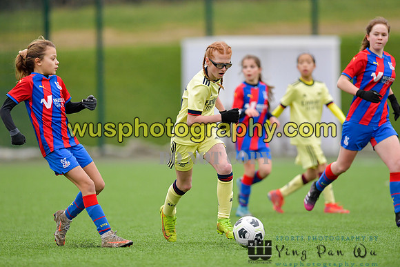 20220122-142648 Crystal Palace FC Girls U12 v Arsenal FC Girls U12