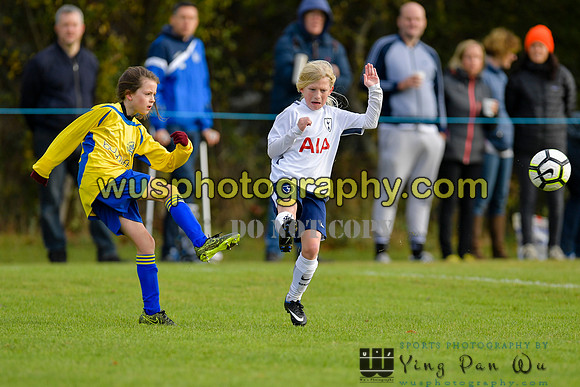 20171028-111225 Tottenham Hotspur Girls U11 v St Albans City Youth Girls U11 South