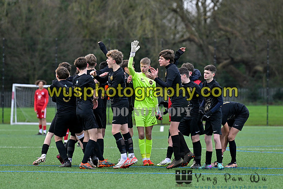 20240106-100740 Welling United Academy Boys U15 Reds v New Level Soccer Academy Boys U15