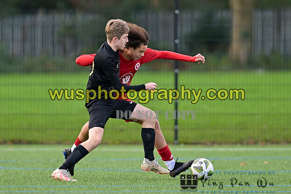 20240106-101438 Welling United Academy Boys U15 Reds v New Level Soccer Academy Boys U15