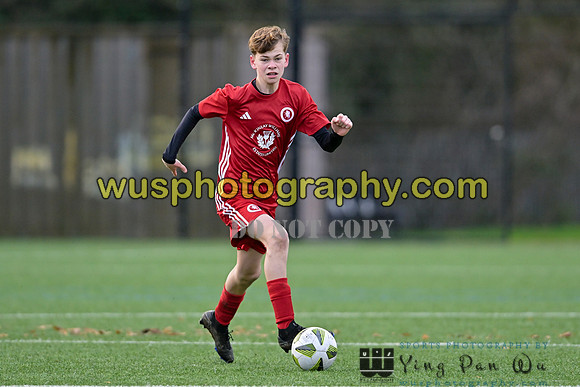 20240106-101455B Welling United Academy Boys U15 Reds v New Level Soccer Academy Boys U15