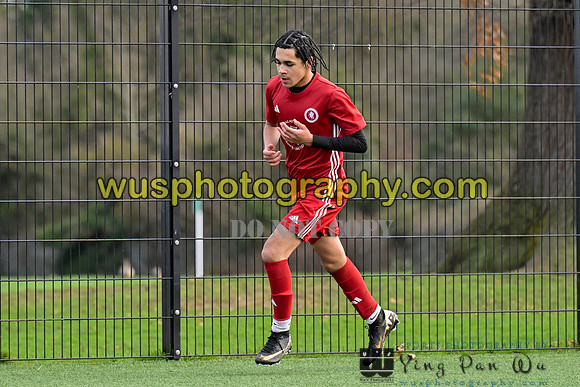 20240106-102123 Welling United Academy Boys U15 Reds v New Level Soccer Academy Boys U15