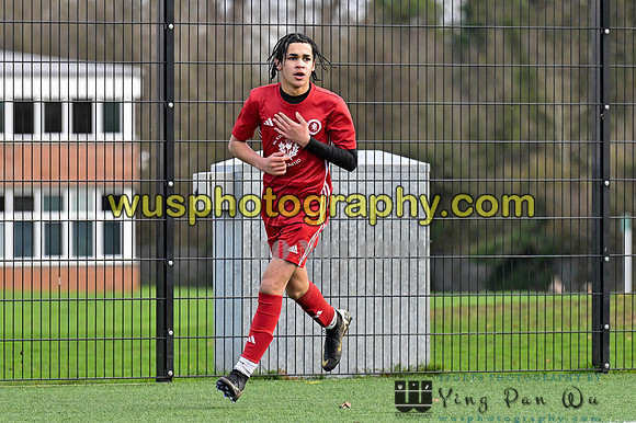 20240106-102124 Welling United Academy Boys U15 Reds v New Level Soccer Academy Boys U15