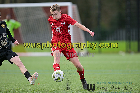20240106-102206C Welling United Academy Boys U15 Reds v New Level Soccer Academy Boys U15
