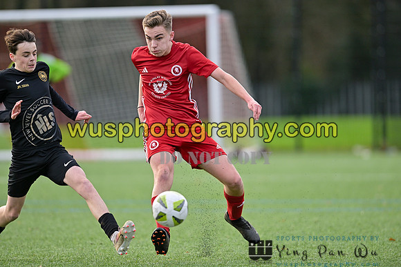 20240106-102206D Welling United Academy Boys U15 Reds v New Level Soccer Academy Boys U15