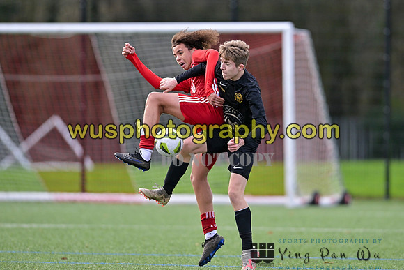 20240106-102258A Welling United Academy Boys U15 Reds v New Level Soccer Academy Boys U15