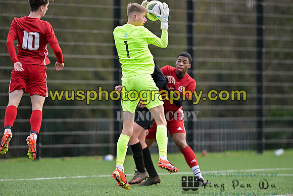 20240106-102319 Welling United Academy Boys U15 Reds v New Level Soccer Academy Boys U15