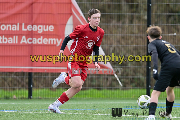 20240106-102614 Welling United Academy Boys U15 Reds v New Level Soccer Academy Boys U15