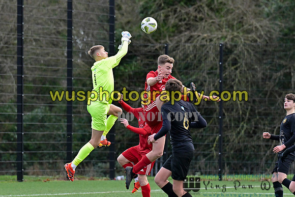20240106-102658 Welling United Academy Boys U15 Reds v New Level Soccer Academy Boys U15