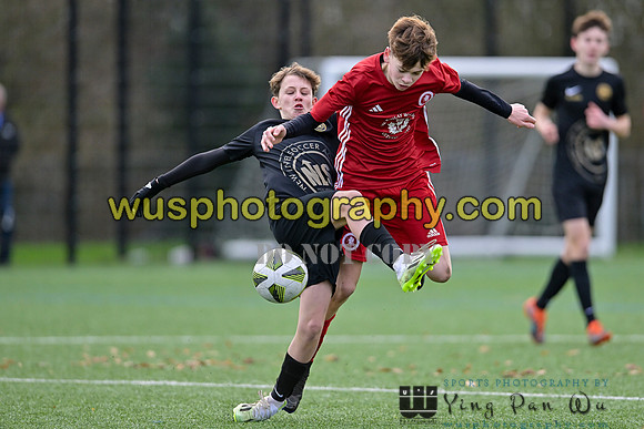 20240106-102619A Welling United Academy Boys U15 Reds v New Level Soccer Academy Boys U15