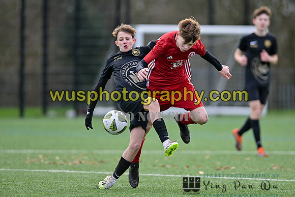 20240106-102619B Welling United Academy Boys U15 Reds v New Level Soccer Academy Boys U15