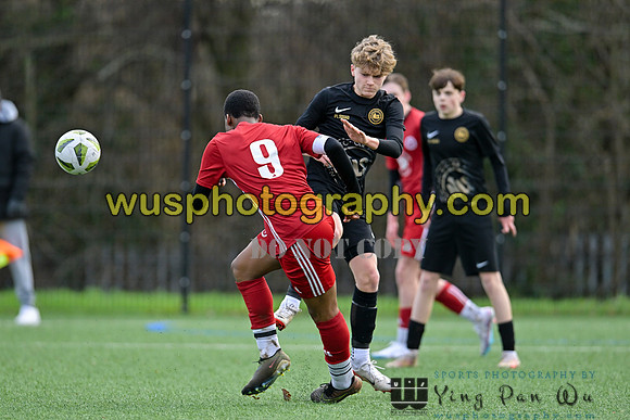 20240106-102741 Welling United Academy Boys U15 Reds v New Level Soccer Academy Boys U15