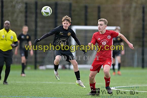 20240106-102854A Welling United Academy Boys U15 Reds v New Level Soccer Academy Boys U15