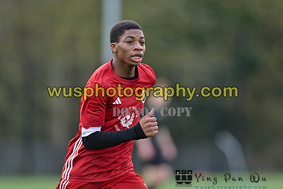 20240106-102907 Welling United Academy Boys U15 Reds v New Level Soccer Academy Boys U15