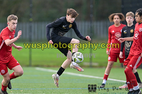 20240106-102924 Welling United Academy Boys U15 Reds v New Level Soccer Academy Boys U15