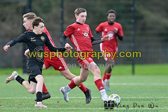 20240106-103032 Welling United Academy Boys U15 Reds v New Level Soccer Academy Boys U15