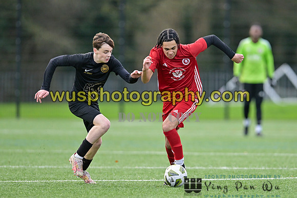 20240106-103055 Welling United Academy Boys U15 Reds v New Level Soccer Academy Boys U15