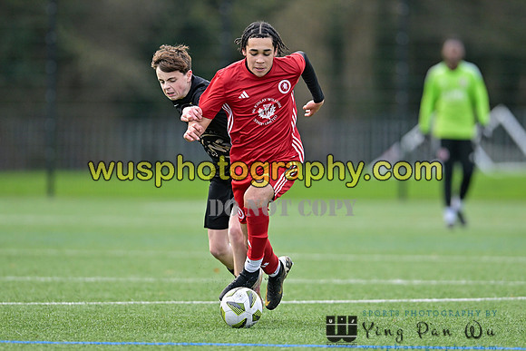 20240106-103055C Welling United Academy Boys U15 Reds v New Level Soccer Academy Boys U15