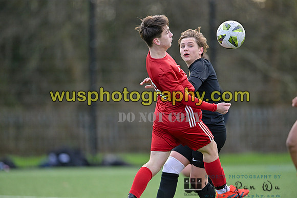 20240106-103538 Welling United Academy Boys U15 Reds v New Level Soccer Academy Boys U15