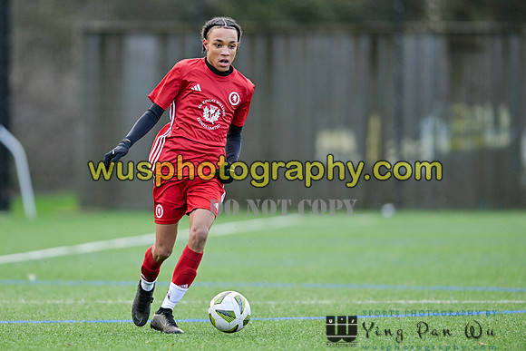 20240106-103827 Welling United Academy Boys U15 Reds v New Level Soccer Academy Boys U15