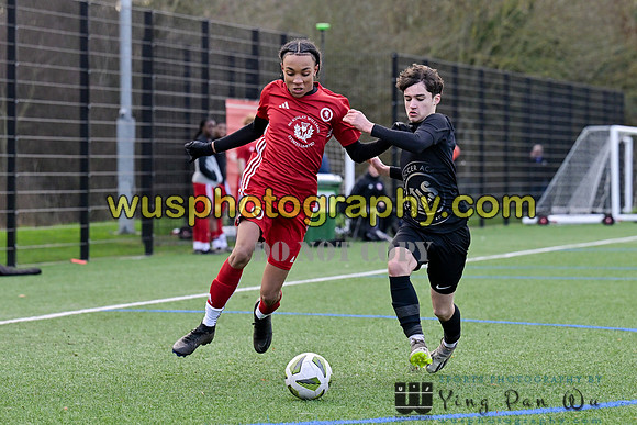 20240106-103831 Welling United Academy Boys U15 Reds v New Level Soccer Academy Boys U15