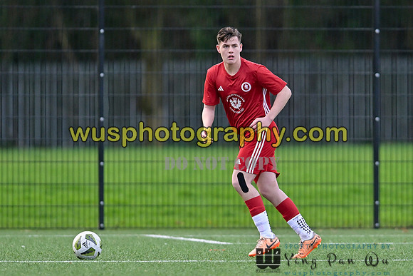 20240106-104114 Welling United Academy Boys U15 Reds v New Level Soccer Academy Boys U15