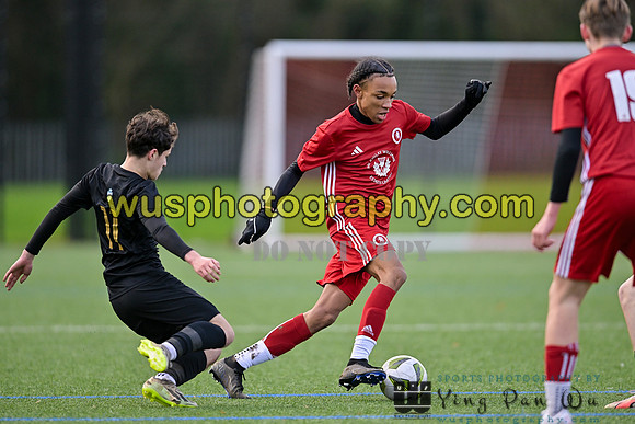 20240106-104026 Welling United Academy Boys U15 Reds v New Level Soccer Academy Boys U15