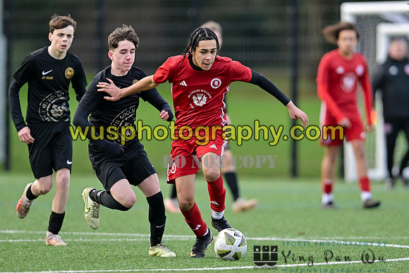 20240106-104145 Welling United Academy Boys U15 Reds v New Level Soccer Academy Boys U15