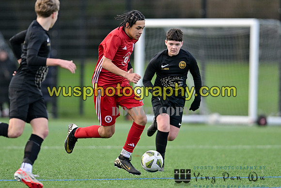 20240106-104146 Welling United Academy Boys U15 Reds v New Level Soccer Academy Boys U15