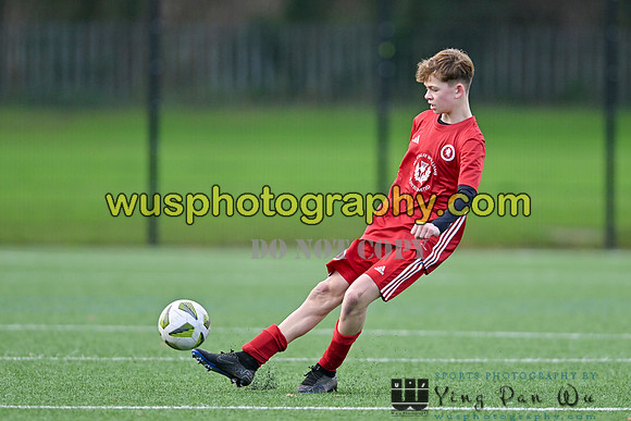 20240106-104318 Welling United Academy Boys U15 Reds v New Level Soccer Academy Boys U15