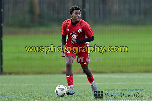 20240106-104439 Welling United Academy Boys U15 Reds v New Level Soccer Academy Boys U15