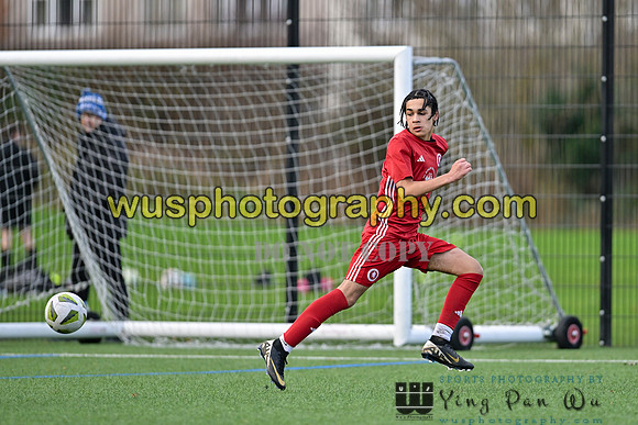 20240106-104443 Welling United Academy Boys U15 Reds v New Level Soccer Academy Boys U15