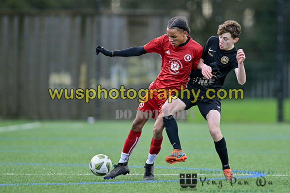 20240106-104525A Welling United Academy Boys U15 Reds v New Level Soccer Academy Boys U15