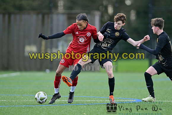 20240106-104525C Welling United Academy Boys U15 Reds v New Level Soccer Academy Boys U15