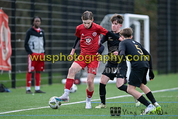 20240106-104527 Welling United Academy Boys U15 Reds v New Level Soccer Academy Boys U15