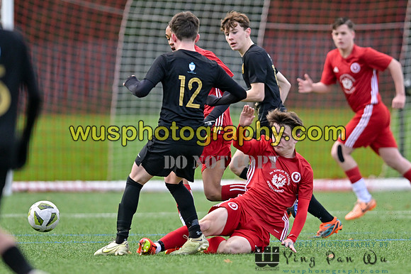 20240106-104643 Welling United Academy Boys U15 Reds v New Level Soccer Academy Boys U15