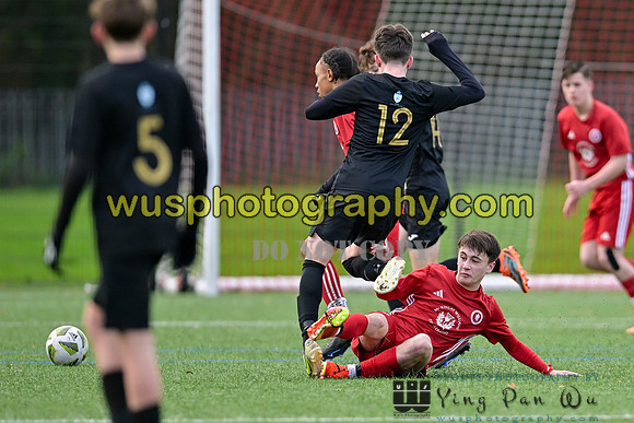20240106-104643C Welling United Academy Boys U15 Reds v New Level Soccer Academy Boys U15