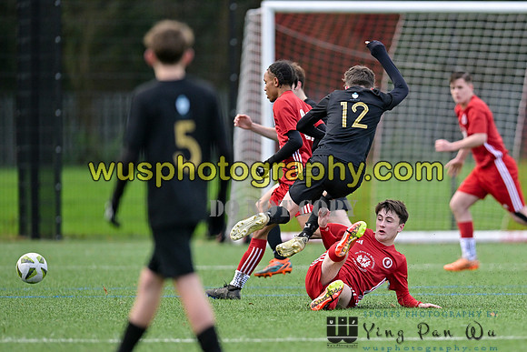 20240106-104643F Welling United Academy Boys U15 Reds v New Level Soccer Academy Boys U15