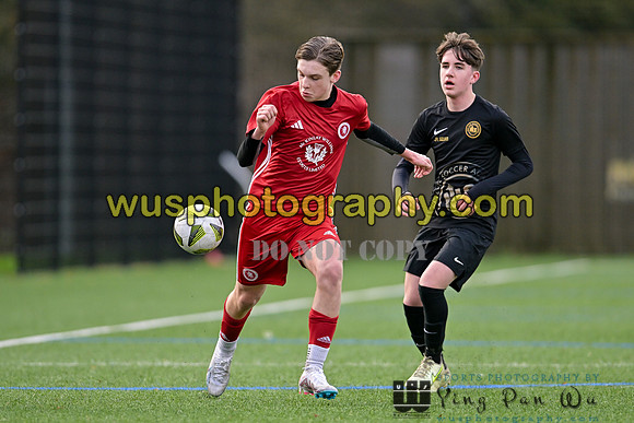 20240106-104812 Welling United Academy Boys U15 Reds v New Level Soccer Academy Boys U15