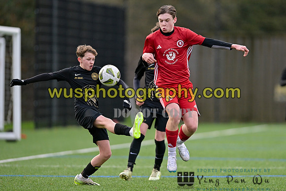 20240106-104812E Welling United Academy Boys U15 Reds v New Level Soccer Academy Boys U15
