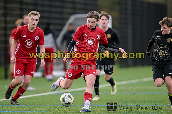20240106-104814 Welling United Academy Boys U15 Reds v New Level Soccer Academy Boys U15