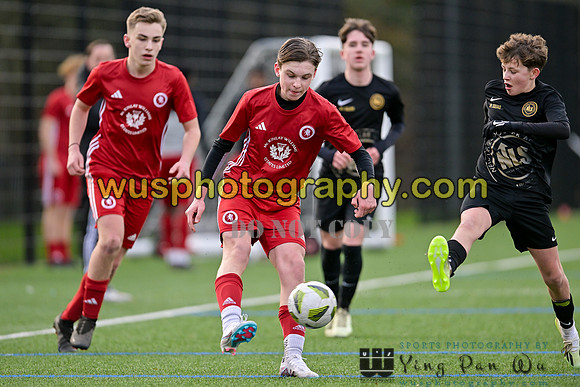 20240106-104814A Welling United Academy Boys U15 Reds v New Level Soccer Academy Boys U15