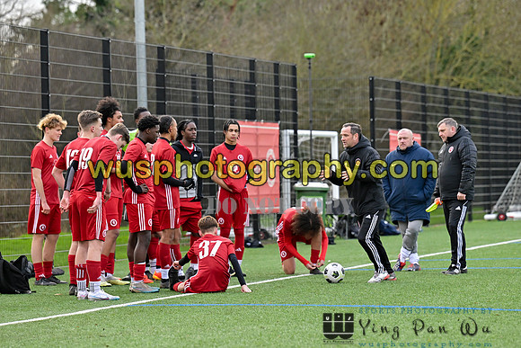 20240106-105027 Welling United Academy Boys U15 Reds v New Level Soccer Academy Boys U15