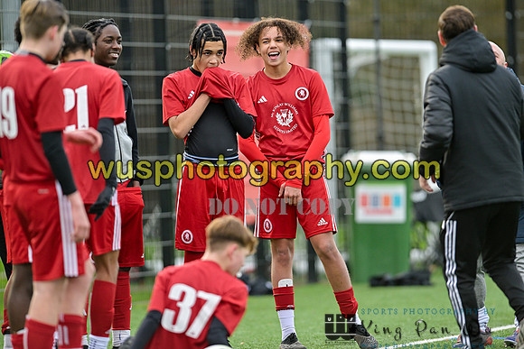 20240106-105139 Welling United Academy Boys U15 Reds v New Level Soccer Academy Boys U15