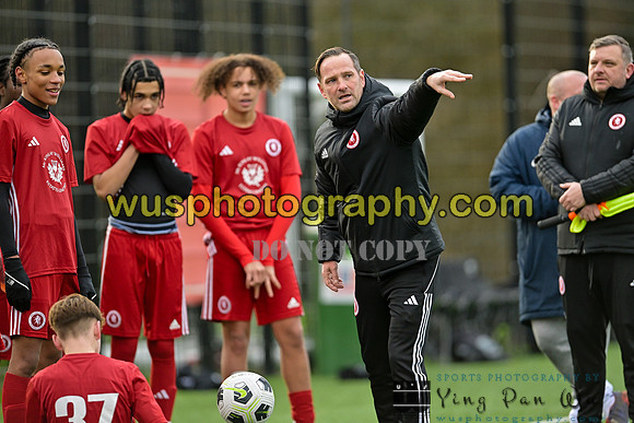 20240106-105145 Welling United Academy Boys U15 Reds v New Level Soccer Academy Boys U15