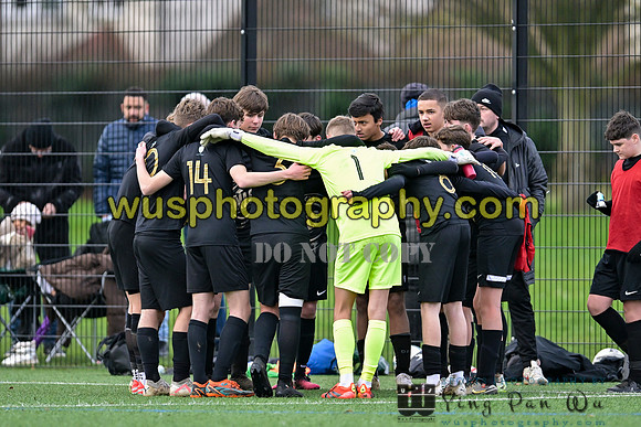 20240106-105458 Welling United Academy Boys U15 Reds v New Level Soccer Academy Boys U15