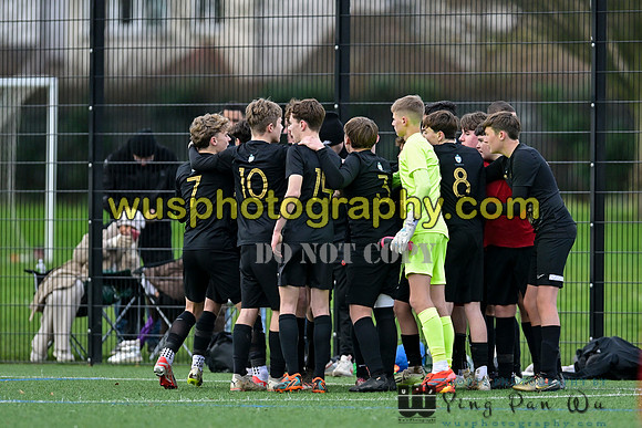 20240106-105512 Welling United Academy Boys U15 Reds v New Level Soccer Academy Boys U15